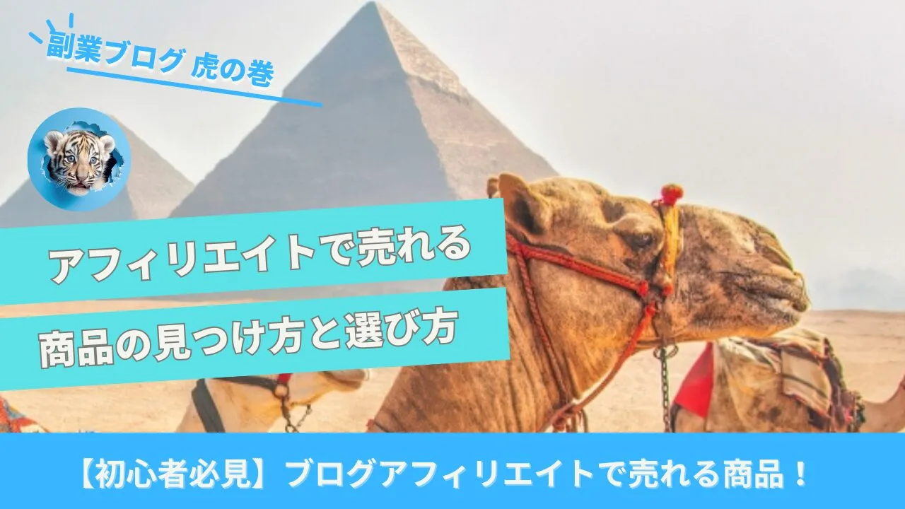 アフィリ商品の見つけ方
