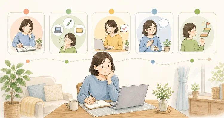 介護と両立できる在宅ワークを小さく試すための5項目チェックリスト